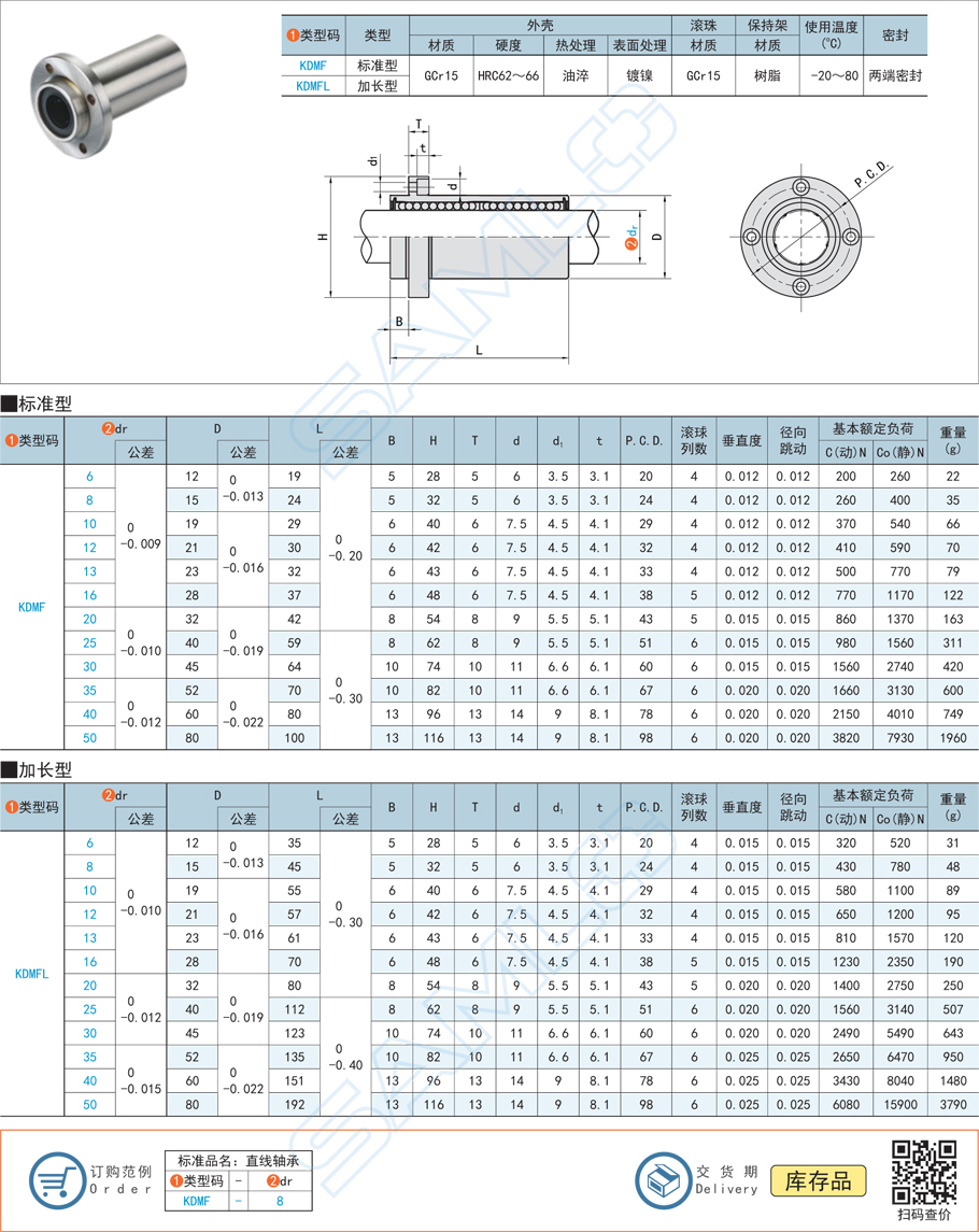 直線軸承，軸承受潮，直線軸承生銹